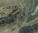 Mountains in Iran, 14 August 2018, Aist-2D satellite ©RSC Progress